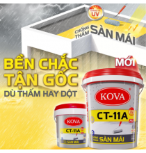 Sơn chống thấm sàn mái gốc PU - KOVA CT-11A PU Sàn Mái