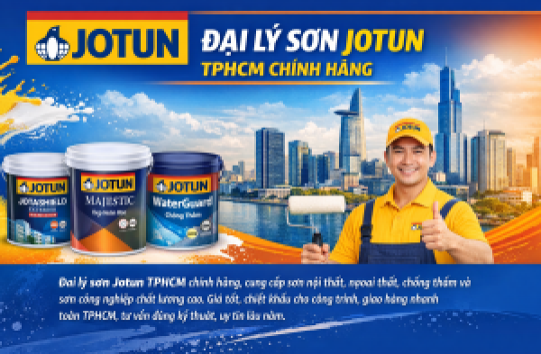 Đại Lý Sơn Jotun TPHCM Chính Hãng – Giá Tốt, Giao Nhanh