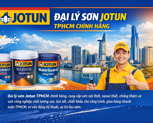 Đại Lý Sơn Jotun TPHCM Chính Hãng – Giá Tốt, Giao Nhanh