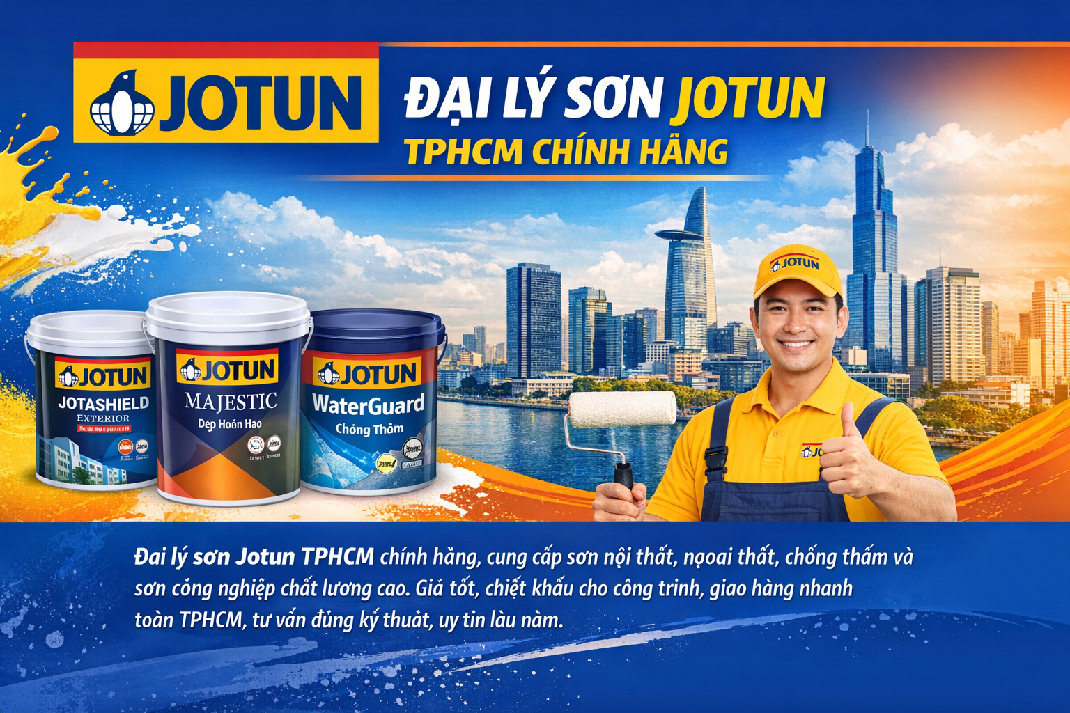 Đại lý sơn Jotun TP.HCM - Uy Tín