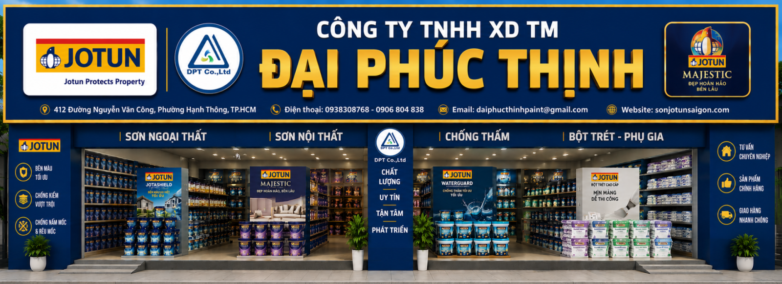 Đại lý sơn Jotun mới nhất Đại Phúc Thịnh