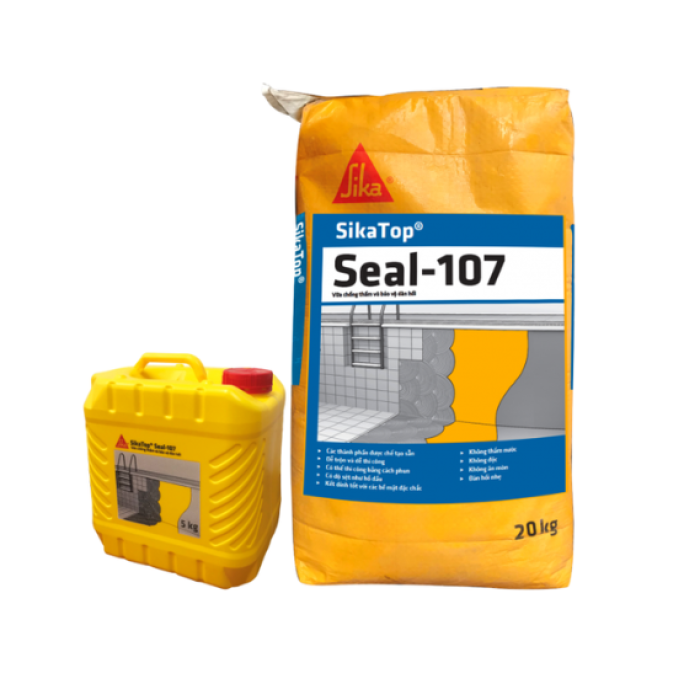 Chất chống thấm đàn hồi SikaTop®-107 Seal VN