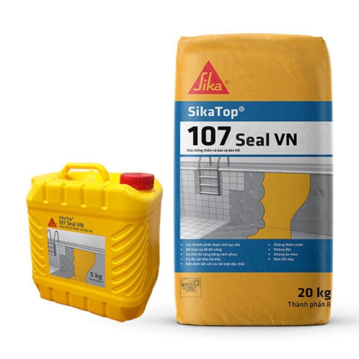Chất chống thấm đàn hồi SikaTop®-107 Seal VN