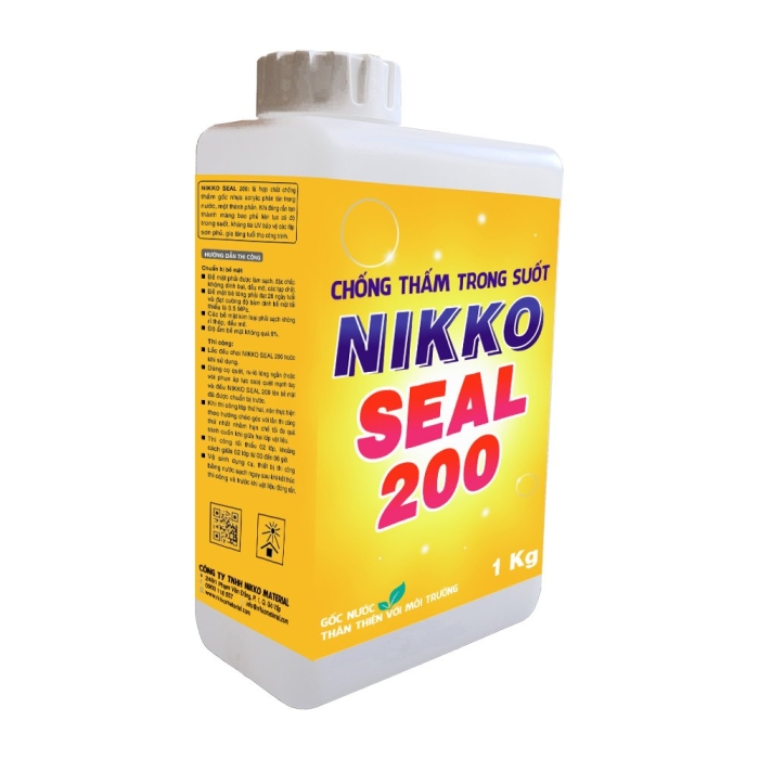 Keo chống thấm trong suốt Nikko Seal 200