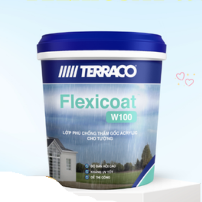 Sơn chống thấm đa năng Teraco Flexicoat W100