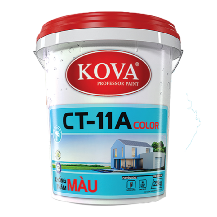 Sơn chống thấm màu trắng cao cấp Kova CT-11A