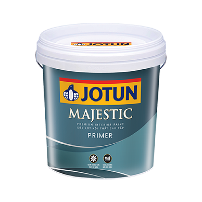Sơn lót nội thất cao cấp Jotun Majestic Primer - Màu trắng