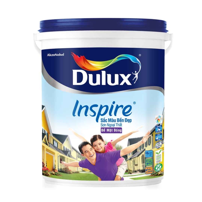 Sơn ngoại thất Dulux Inspire 79AB bề mặt bóng