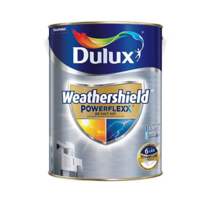 Sơn Ngoại Thất Dulux Weathershield Powerflexx GJ8 bề mặt mờ