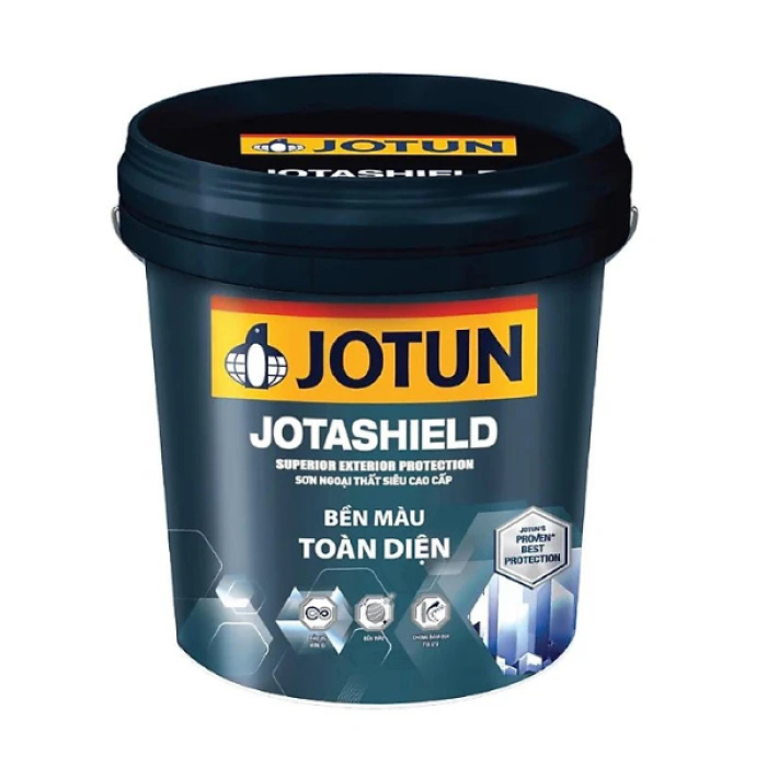 Sơn ngoại thất Jotun Jotashield bền màu toàn diện - Màu trắng