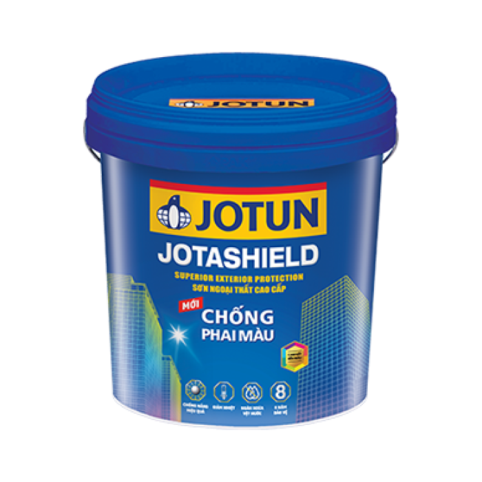 Sơn ngoại thất Jotun Jotashield chống phai màu - Màu trắng