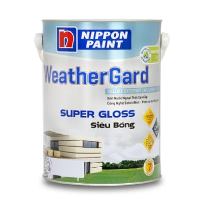 Sơn ngoại thất Nippon Weathergard Siêu bóng