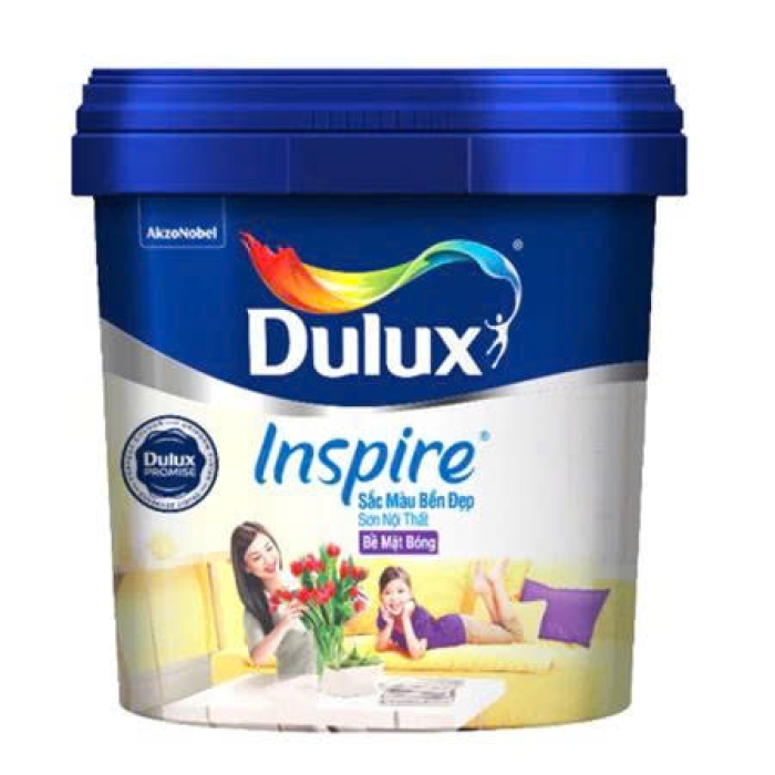 Sơn nội thất Dulux Inspire 39AB Bề mặt bóng