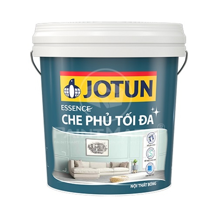 Sơn nội thất Jotun Essence che phủ tối đa bóng - Màu trắng