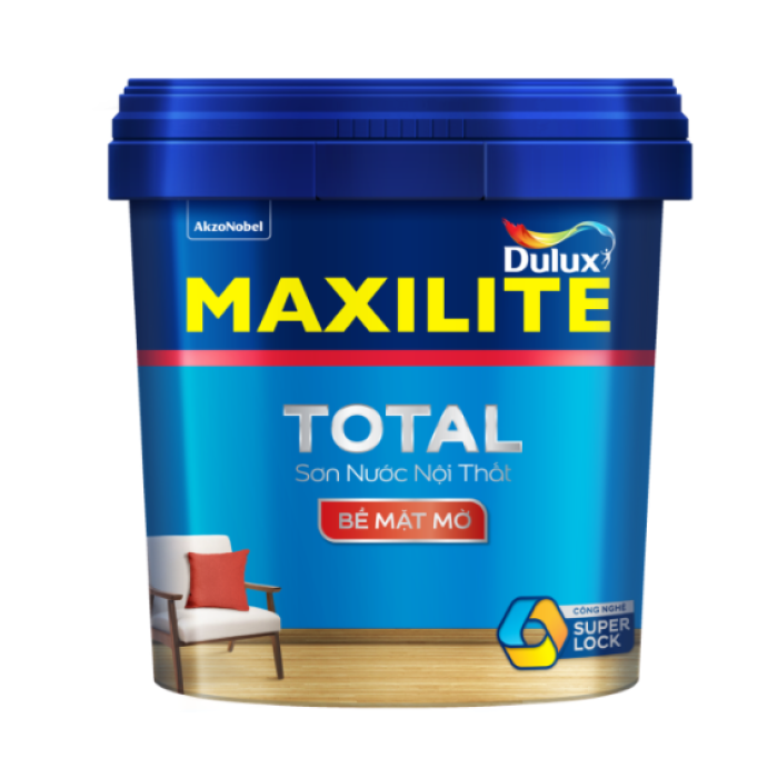 Sơn nội thất Maxilite Total 30C bề mặt mờ